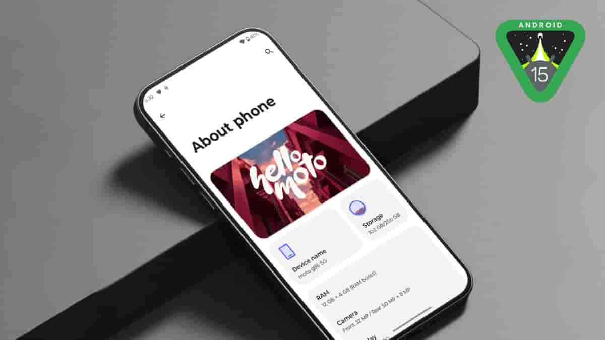 Motorola - Android 15 - Hello UI