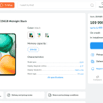 Honor X7c 4G - 256GB - Listing