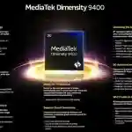 MediaTek Dimensity 9400 - Key Specs (1)