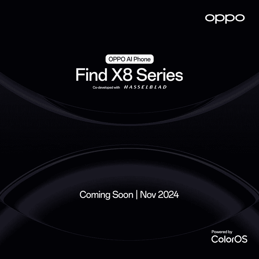 OPPO Find X8 Series Indonesia Launch in November