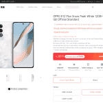 OPPO K12 Plus - 12GB.256GB - Listing