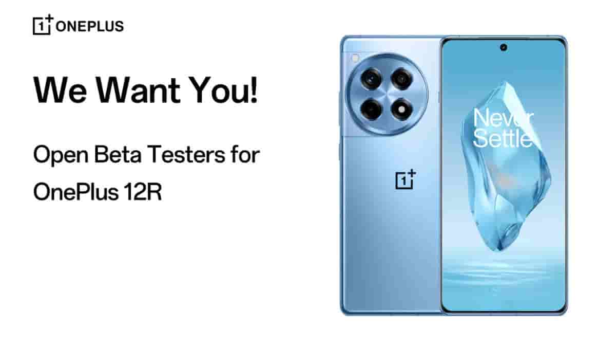 OnePlus 12R Open Beta Update