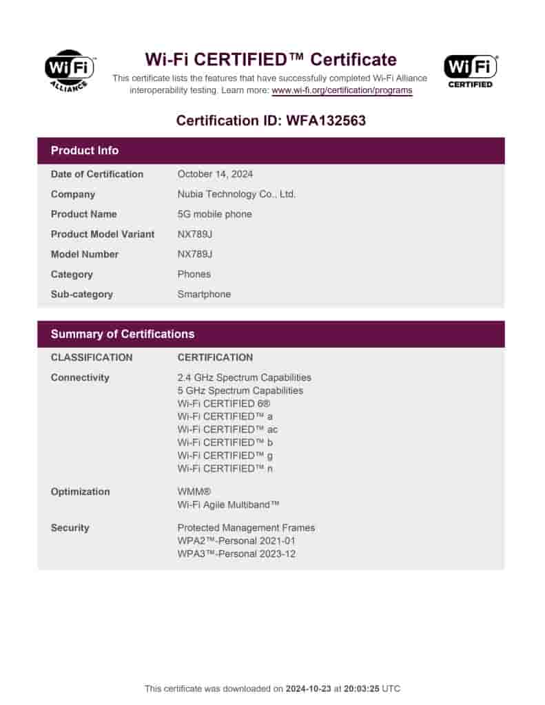 RED MAGIC 10 Pro - WFA132563 (NX789J) - (1)