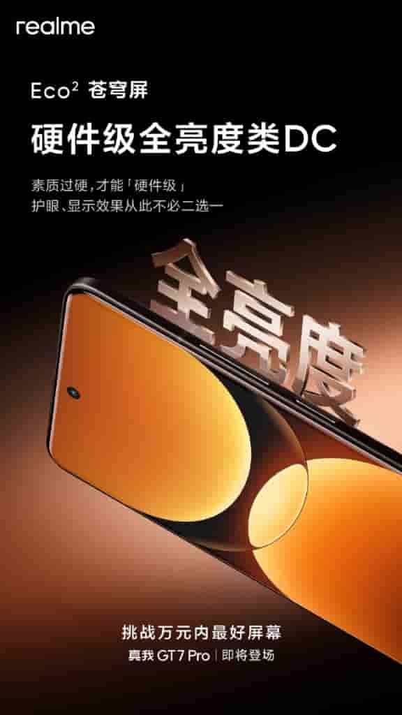 Realme GT 7 Pro - Display Spec 1
