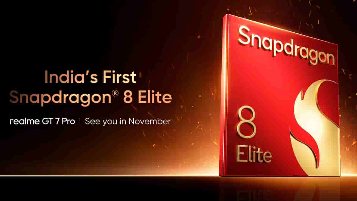 Realme GT 7 Pro - Launching in India in November 2024