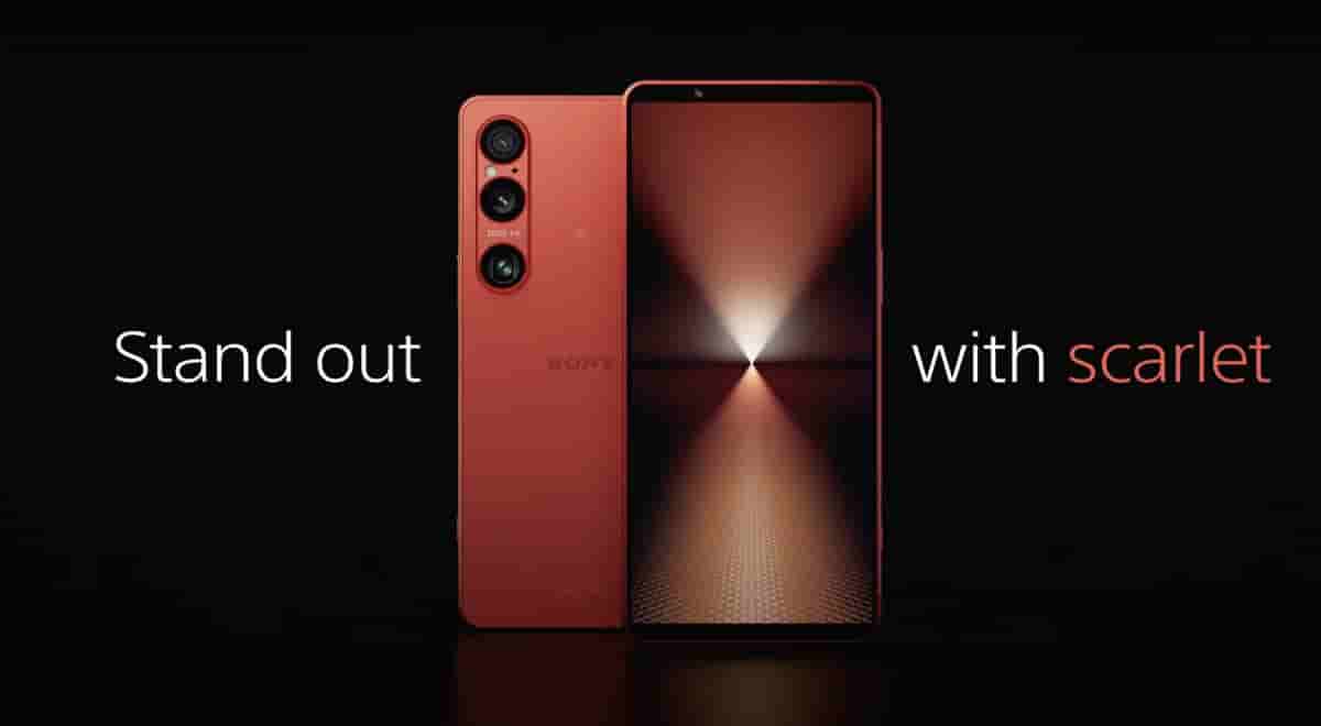 Sony Xperia 1 VI - Stand Out in Scarlet