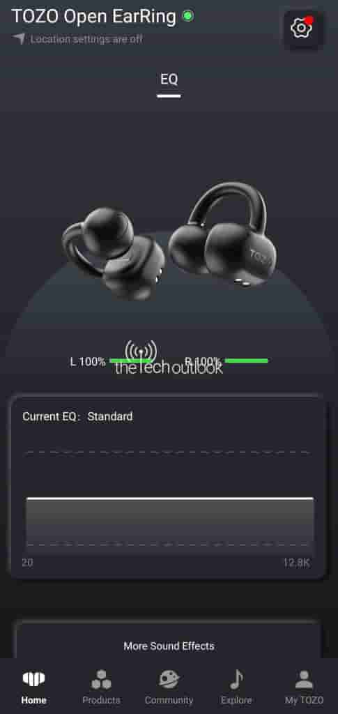 TOZO Open EarRing App