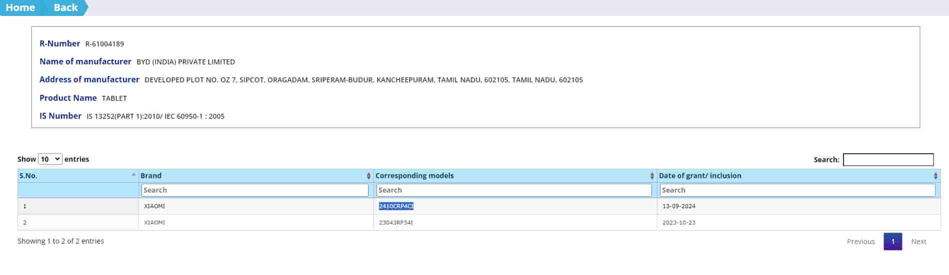 Xiaomi Pad 7 Spotted on Indian BIS