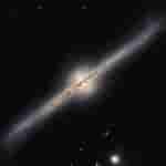 NASA's Hubble Space Telescope Captured Image Reveals a Glimpse of the Spiral Galaxy UGC 10043 - Image