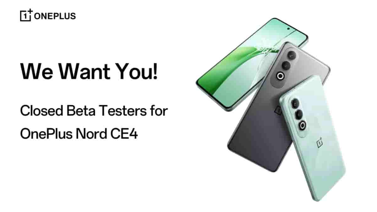 OnePlus Nord CE 4 Closed Beta Testing OxygenOS 15