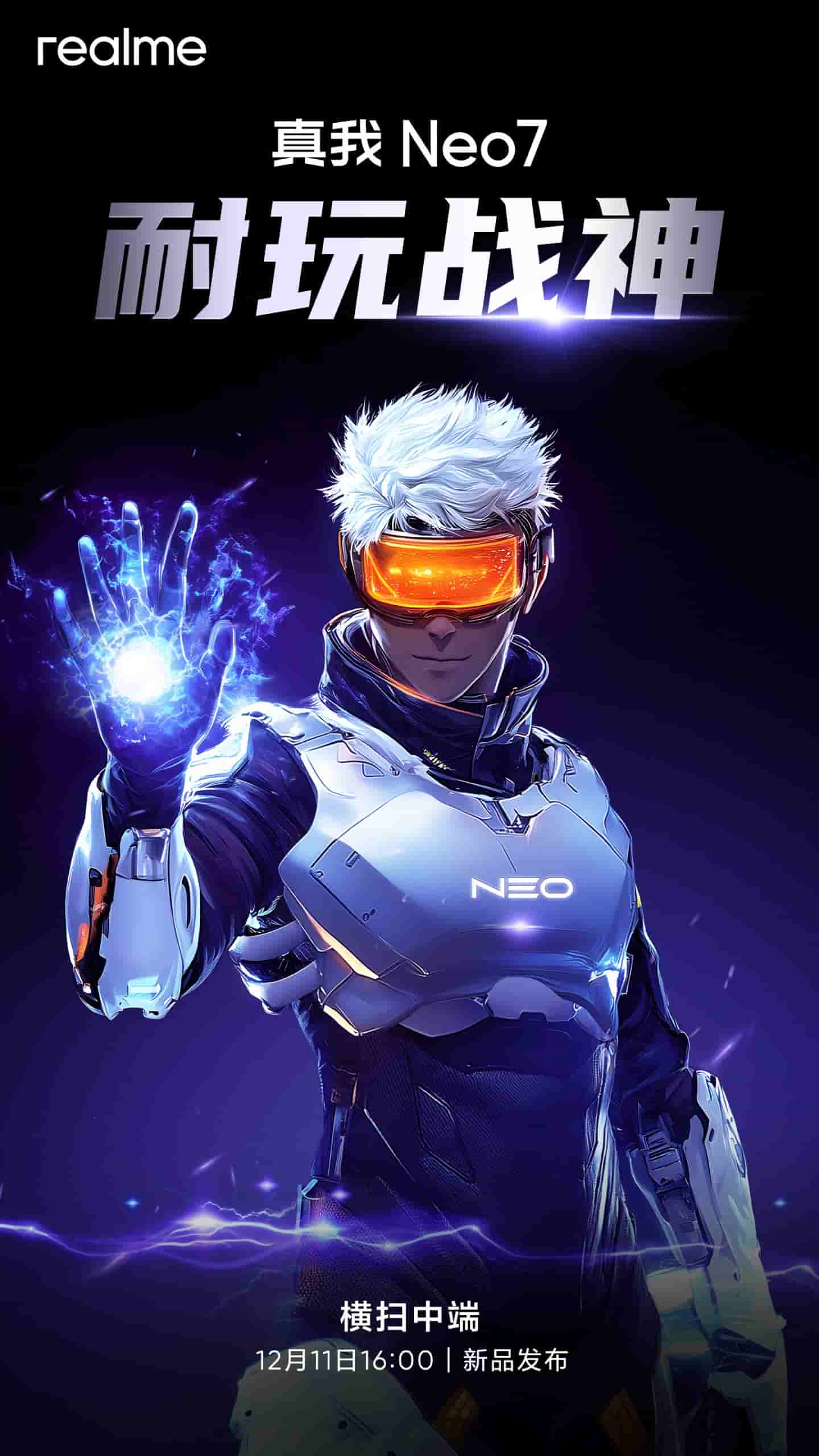 Realme Neo 7 - Launch Date