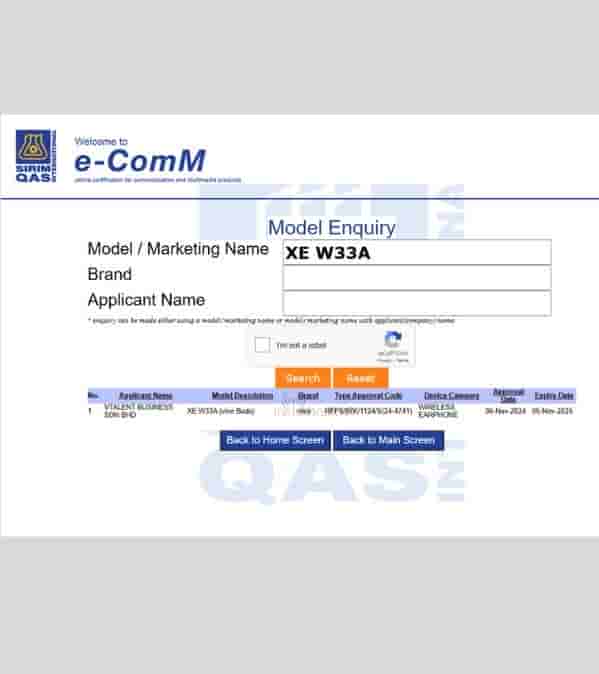 Vivo Buds - SIRIM Certification