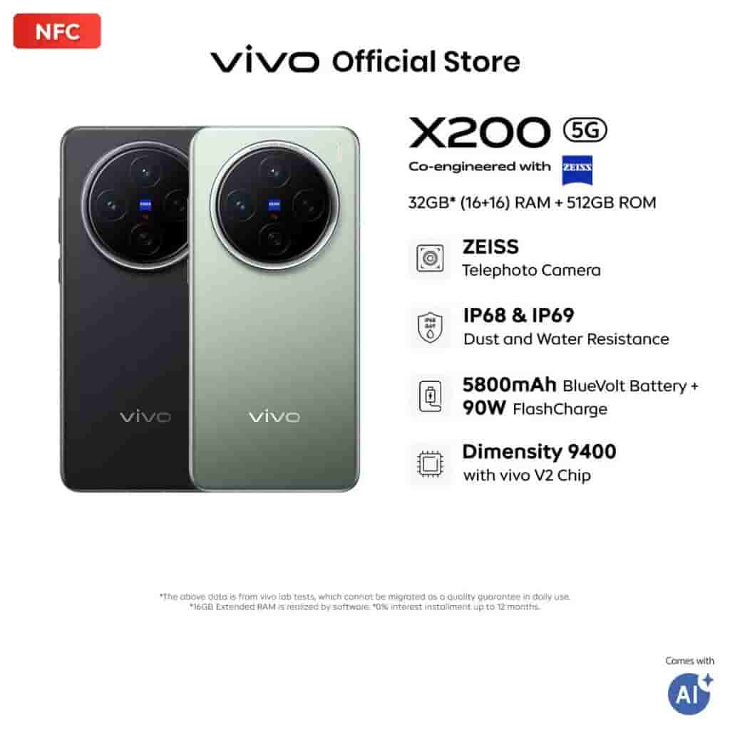 Vivo X200 5G SPecs