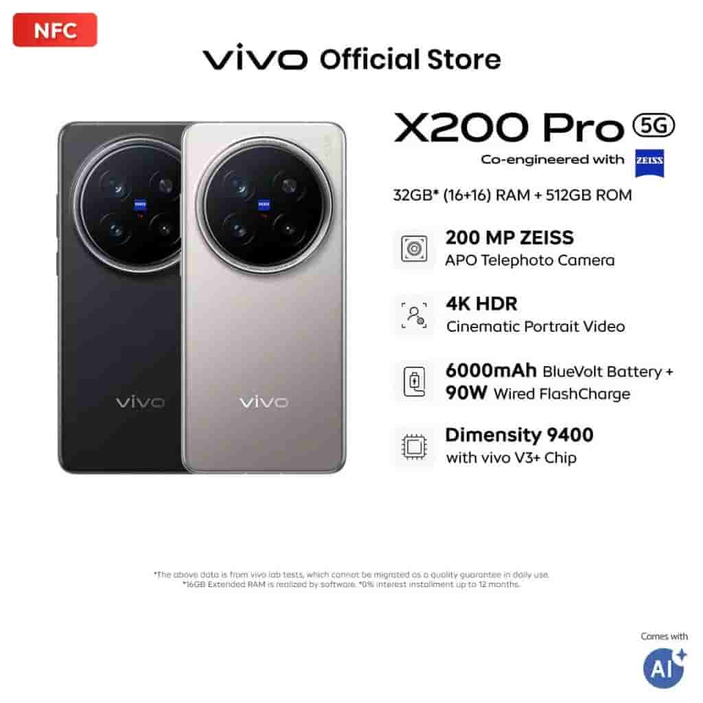 Vivo X200 Pro 5G Specs