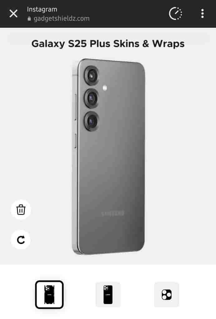 Galaxy S25 Plus - Gadgetshieldz Listing