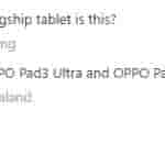 OPPO Pad 3 Ultra and OPPO Pad 3 mini - Tipped Specs (2)