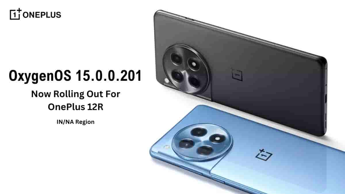 OxygenOS 15.0.0.201 Update For OnePlus 12R