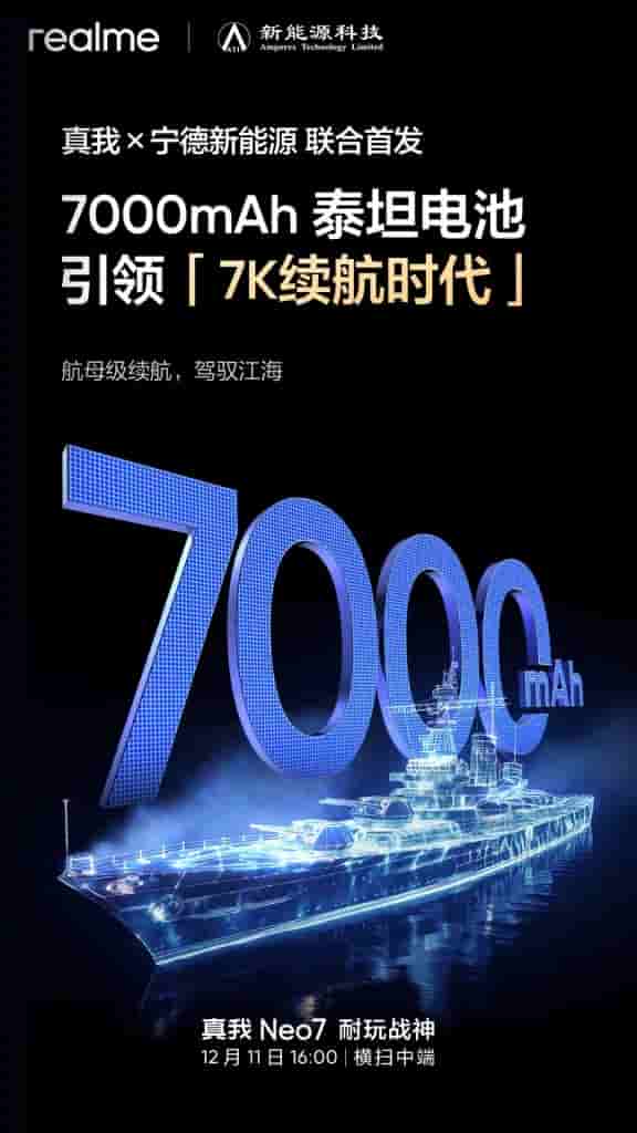 Realme Neo 7 - Battery (2)