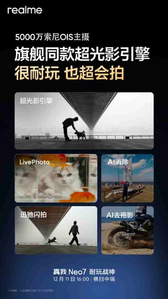 Realme Neo 7 - New Teased Specs (1)