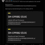 Samsung Galaxy S21 FE - First One UI 7 Internal Test Build (1)