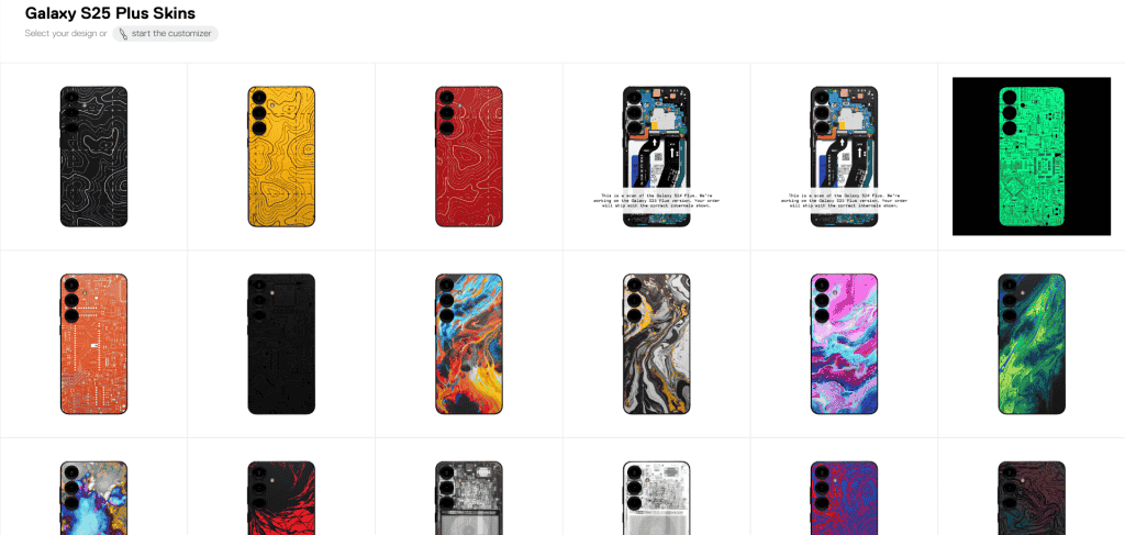 Samsung Galaxy S25 Plus - dbrand - Smartphone Skins
