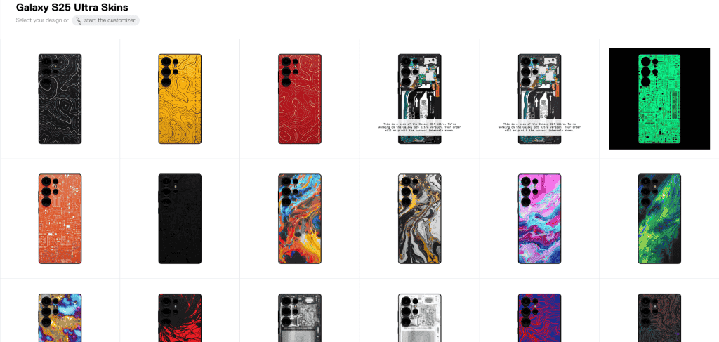 Samsung Galaxy S25 Ultra - dbrand - Smartphone Skins