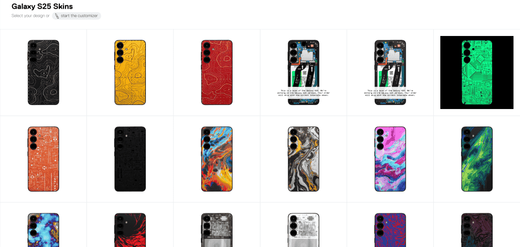 Samsung Galaxy S25 - dbrand - Smartphone Skins