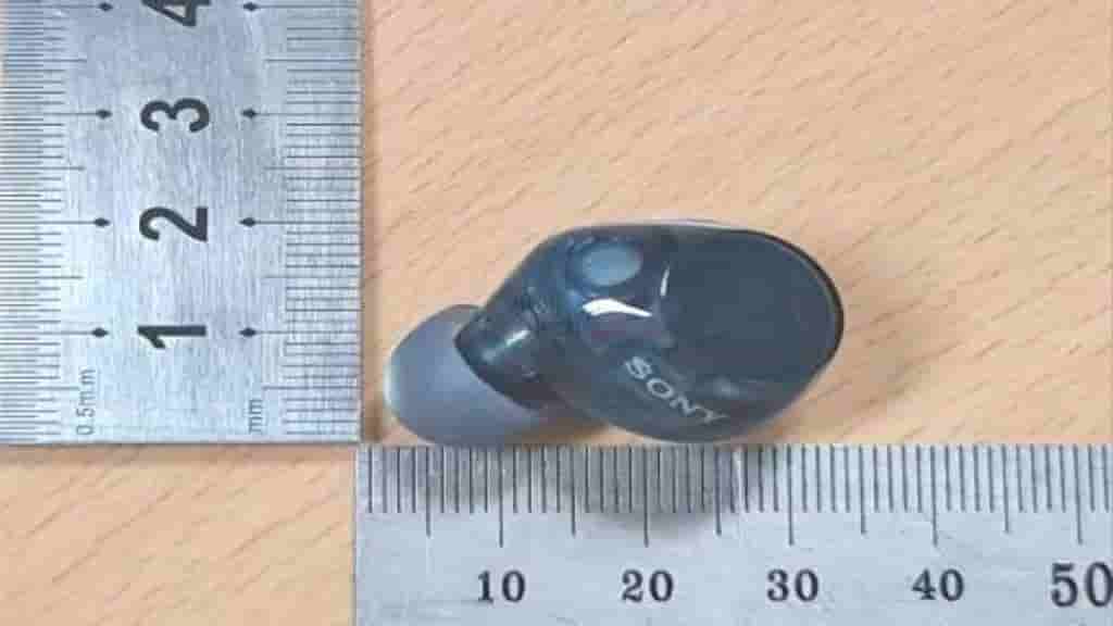 Sony 'YY2986' - Transparent Blue Earbuds