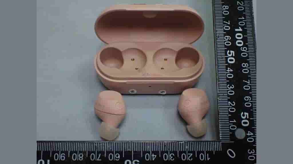 Sony 'YY2986' - Pink Earbuds and Case
