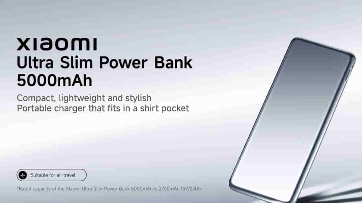 Xiaomi Ultra Slim Power Bank