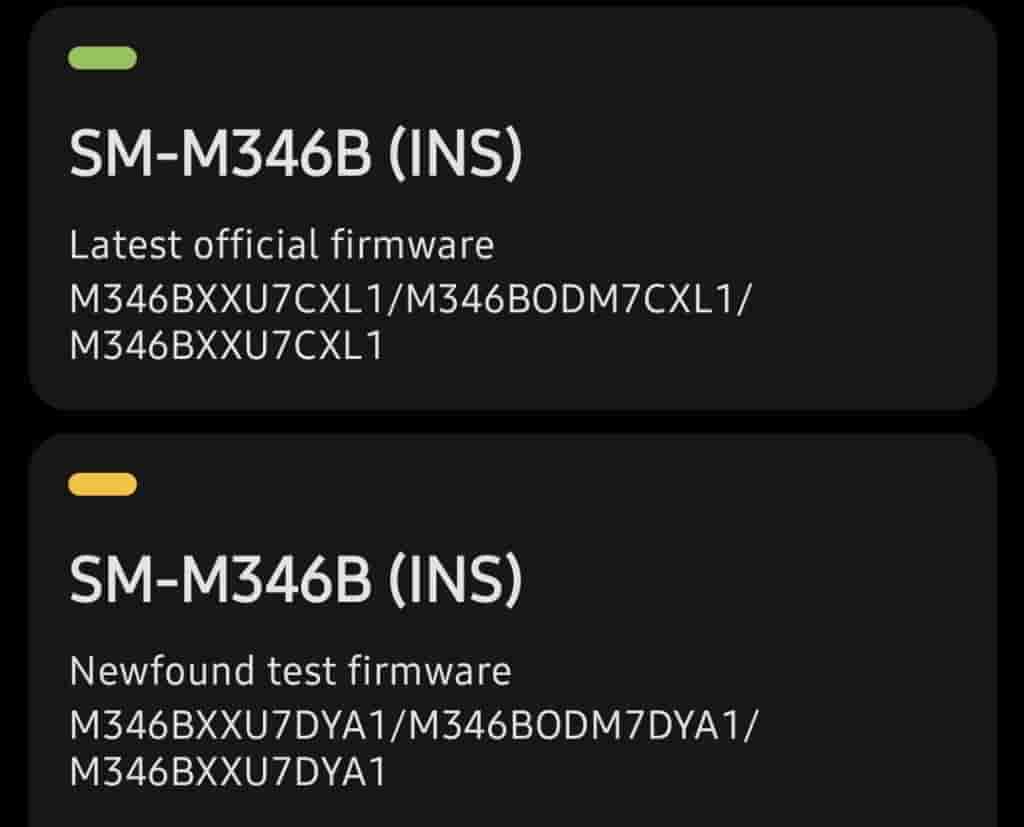 Galaxy M35 5G - First One UI 7 Internal Test Build