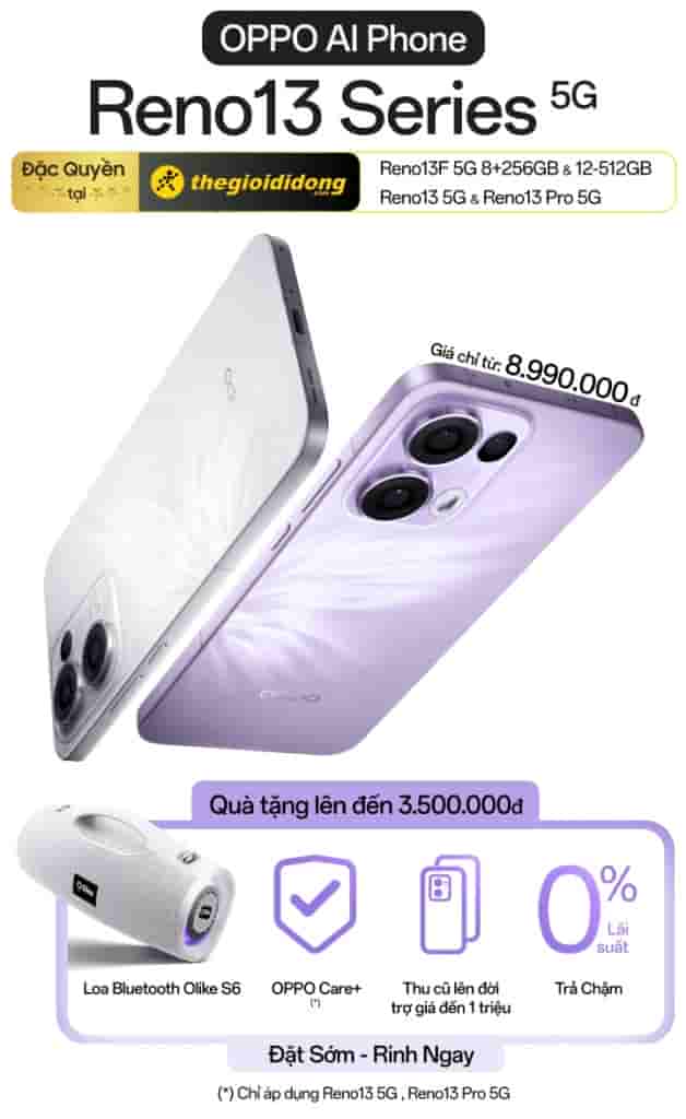 OPPO Reno 13 Series - Vietnamese Online Shopping Platform Listing (1)