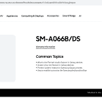 Samsung Galaxy A06 5G - India Support Page