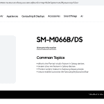 Samsung Galaxy M06 5G - India Support Page