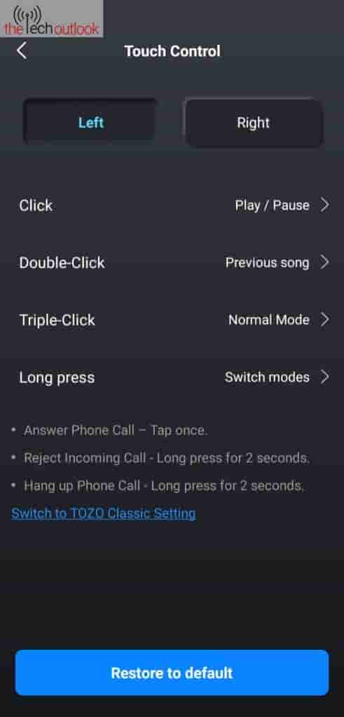 TOZO App - (5)