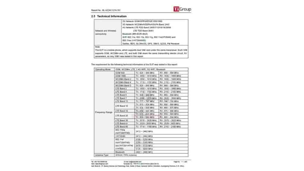 Vivo Y04 4G confrimed via FCC
