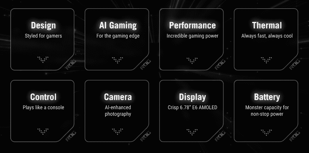 ASUS ROG Phone 9 FE - Key Specs