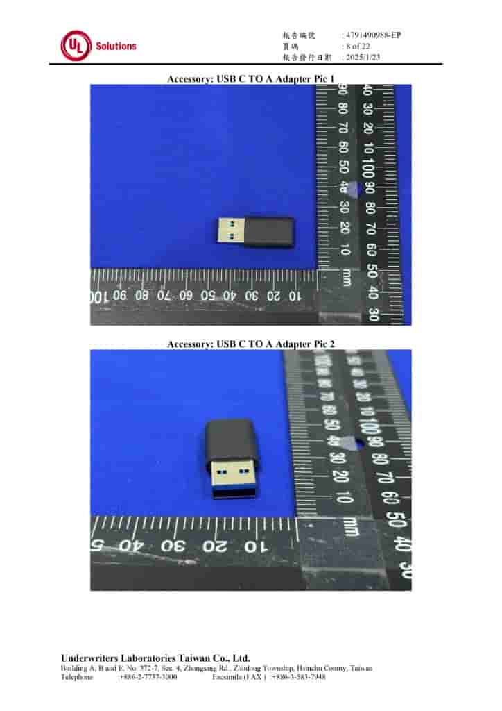 Dell 'SL525' Wireless Speaker USB C to A Adapter (1)