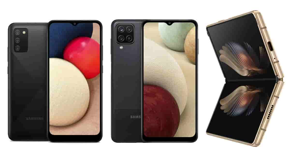 Galaxy A02s, Galaxy A12, Galaxy W21 5G