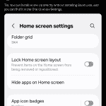 Home Up Directly From One UI Settings - X Post (1)