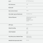 MediaTek Dimensity 7400X - Key Specs (2)