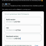 New One UI 7 Beta Build - X Post