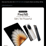 OPPO Find N5 - Color Choices for Global Market