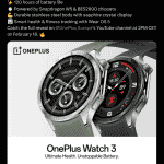 OnePlus Watch 3 - Official Launch Date Announced