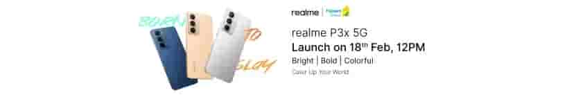Realme P3x 5G - Launch