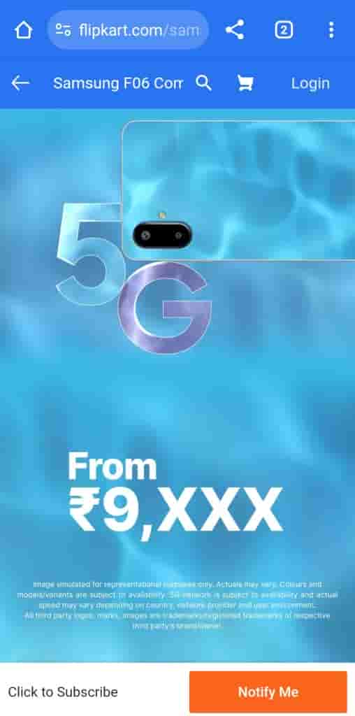 Samsung Galaxy F06 5G - India Launch Confirmed - Flipkart Listing (2)