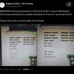 Samsung's Android 15 based One UI 7 Roll-Out Schedule - X Post