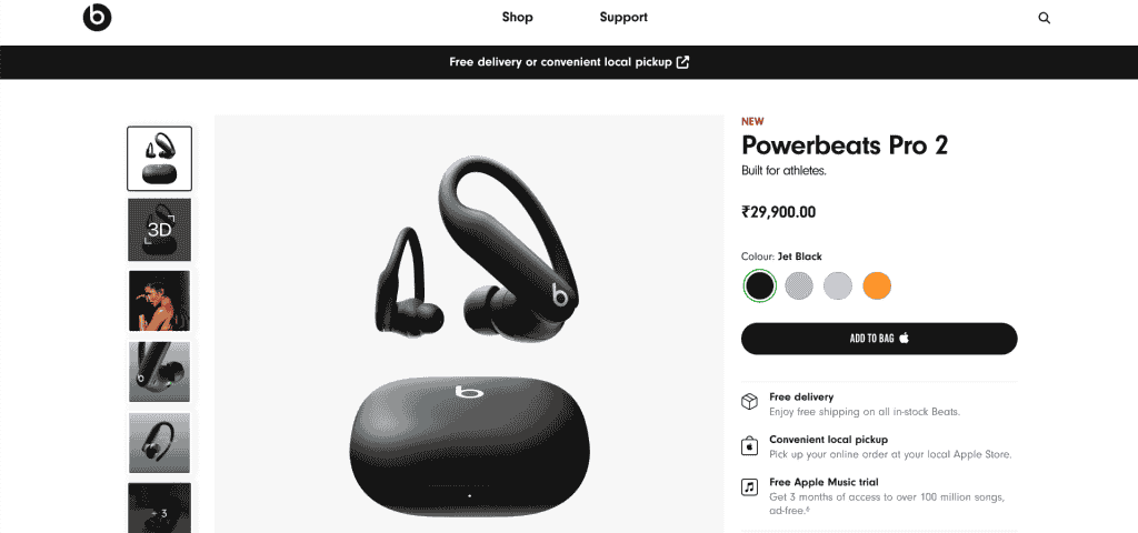 Apple Beats Powerbeats Pro 2 - Listing
