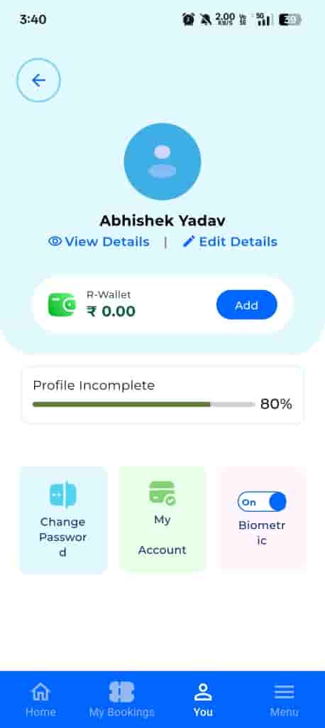 SwaRail App 'R-Wallet' Feature Added for Ticket or Food Order Payments in Android Beta v.85 (1)