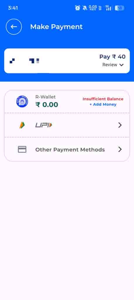 SwaRail App 'R-Wallet' Feature Added for Ticket or Food Order Payments in Android Beta v.85 (3)